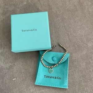 Authentic Tiffany Blue® Heart Tag Bead Bracelet
